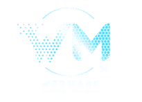 WebMark Logo FULL - White and blue